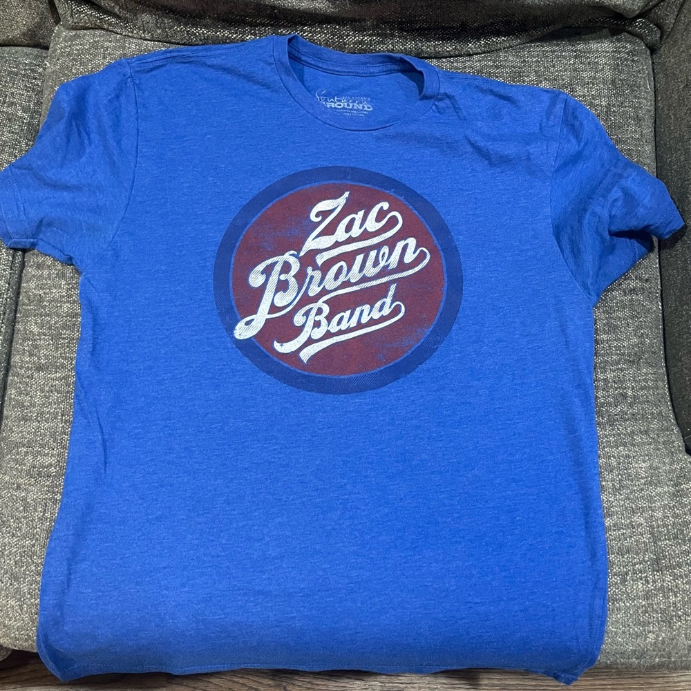 Zac Brown Band Concert Tee from 2016 Tour, Large, EUC